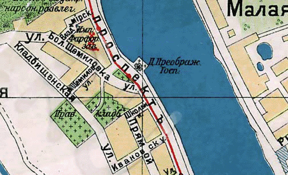 Фарфоровское кладбище, Петербург, 1916